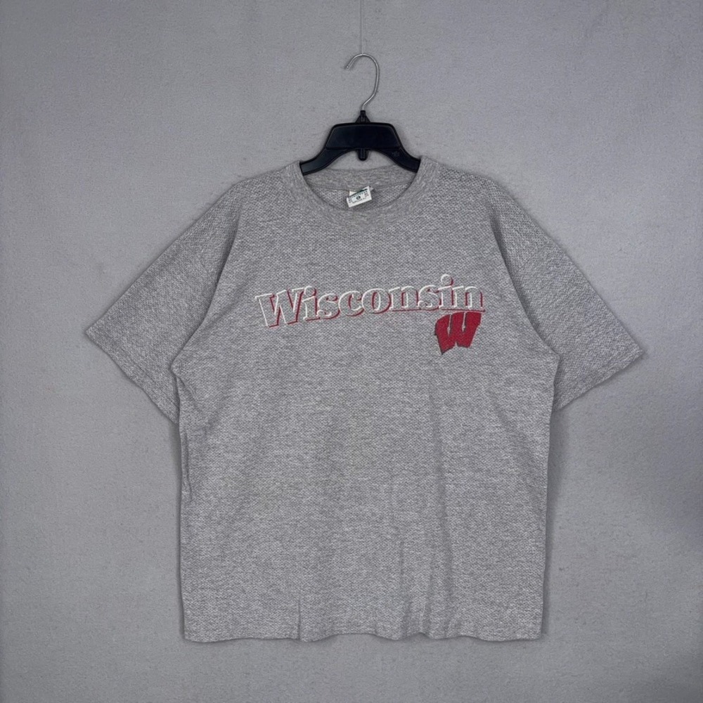 Vintage Wisconsin Badgers Shirt Mens XL Graphic Gorpcore Briar Creek Sportswear